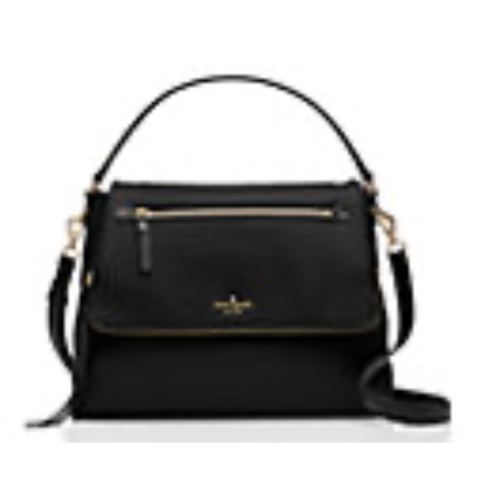 Kate spade black cobble hill toddy like new condition